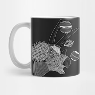 Triceratops (in white) Mug